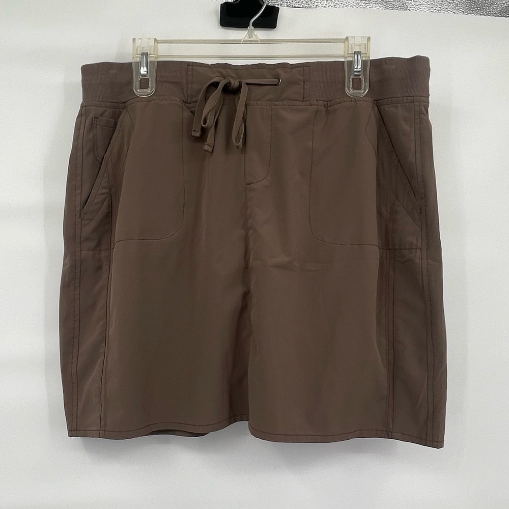 Caffe’ Marrakesh brown athletic comfort skirt skort